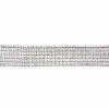 Joulukoristeköynnös DKD Home Decor Kullattu Hopeinen PVC 300 x 5 x 0,1 cm