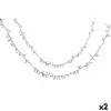 Strip of lights DKD Home Decor Yellow White LED (2 Units)