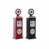 Stalinis laikrodis DKD Home Decor Punainen Laivastonsininen Bensiini Vintage gasolinera (2 osaa)