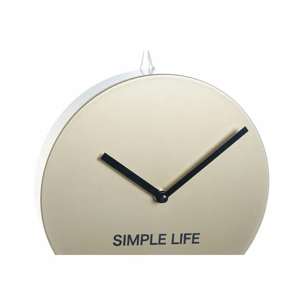 Sieninis laikrodis DKD Home Decor Auksinis Geležis Plastmasinis Švytuoklė 22 x 5,5 x 60 cm