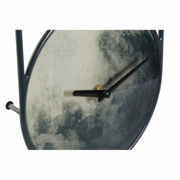 Seinäkello DKD Home Decor Kristalli Harmaa Rauta (20 x 4.5 x 60 cm) (2 pcs)