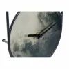 Sienas pulkstenis DKD Home Decor Stikls Pelēks Dzelzs (20 x 4.5 x 60 cm) (2 pcs)
