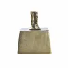 Mazs galdiņš DKD Home Decor Stikls Bronza Alumīnijs 46 x 46 x 57 cm