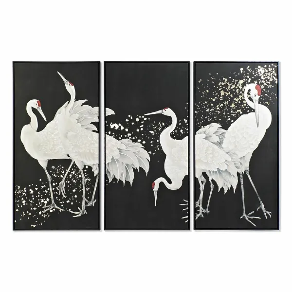 Полотно DKD Home Decor полистирол Полотно 210 x 4 x 140 cm (3 Предметы)