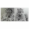 Glezna DKD Home Decor Alumīnijs Stikls 100 x 2,5 x 100 cm