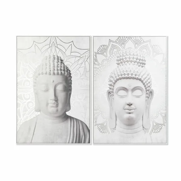 Canvas DKD Home Decor polystyrene Canvas 82,5 x 4,5 x 122,5 cm