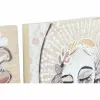 Полотно DKD Home Decor Сосна Полотно 60 x 3,7 x 120 cm
