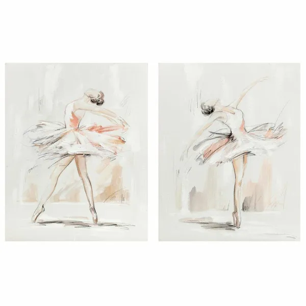 Canvas DKD Home Decor Ciedra Canvas 80 x 3,7 x 100 cm