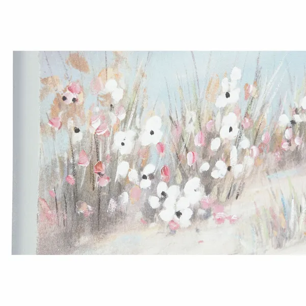 Drobė DKD Home Decor Pušis Drobė 140 x 3,7 x 70 cm