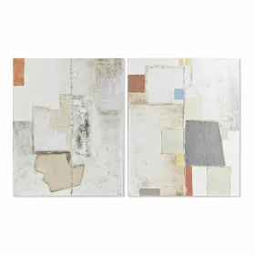 Drobė DKD Home Decor Pušis Drobė 80 x 3,7 x 100 cm