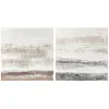 Полотно DKD Home Decor Сосна Полотно 100 x 3,7 x 100 cm