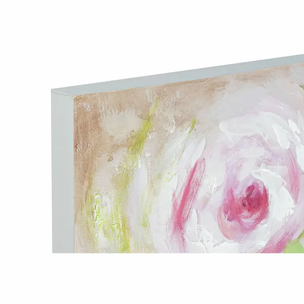 Drobė DKD Home Decor Pušis Drobė 80 x 3 x 80 cm
