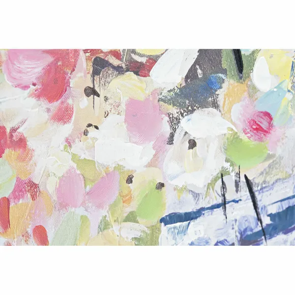 Drobė DKD Home Decor Pušis Drobė 80 x 3 x 80 cm