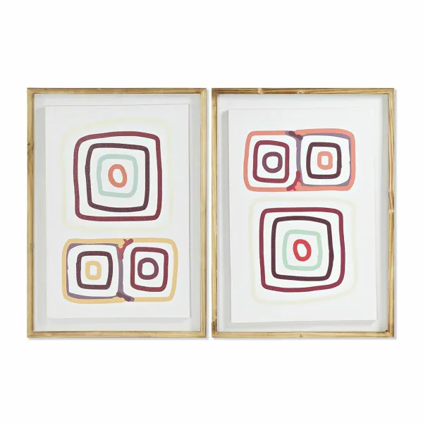 Полотно DKD Home Decor Сосна полистирол Полотно 50 x 2,8 x 70 cm