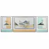 Set of 3 pictures DKD Home Decor Aluminium MDF Wood 200 x 3 x 70 cm (3 Pieces)