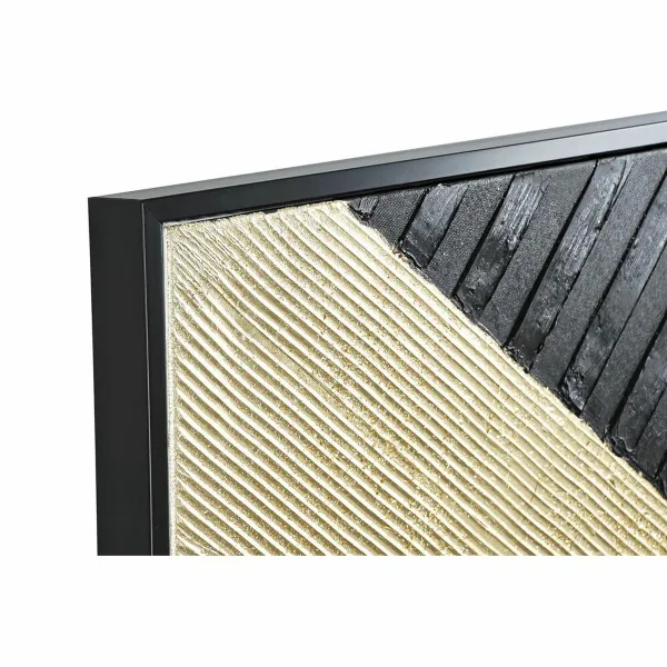 Canvas DKD Home Decor Moderns Ģeometrisks (93 x 3,5 x 123 cm) (2 gb.)