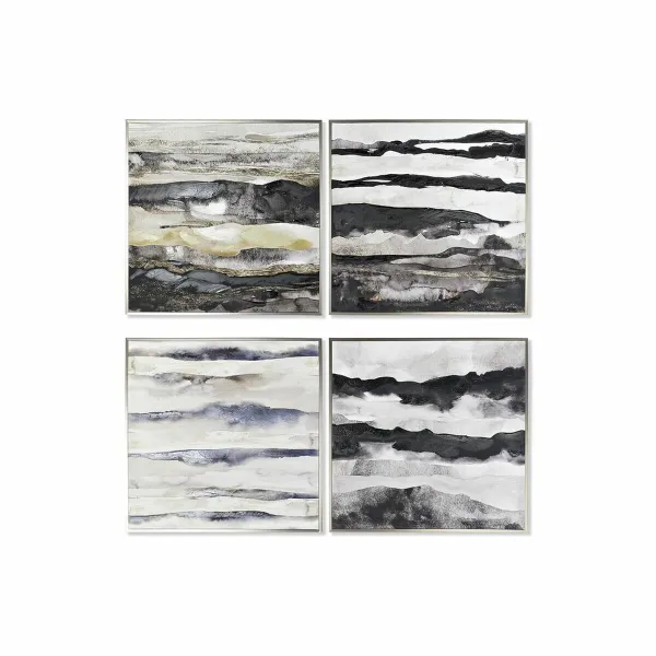 Canvas DKD Home Decor polystyrene Canvas 79 x 2,5 x 79 cm