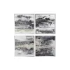 Полотно DKD Home Decor полистирол Полотно 79 x 2,5 x 79 cm