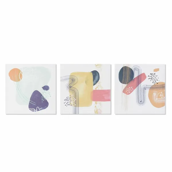 Canvas DKD Home Decor Ciedra Canvas 40 x 1,8 x 40 cm