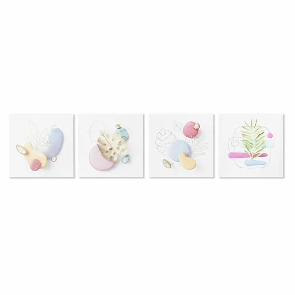Kangas DKD Home Decor Kangas Puu MDF 40 x 1,8 x 40 cm