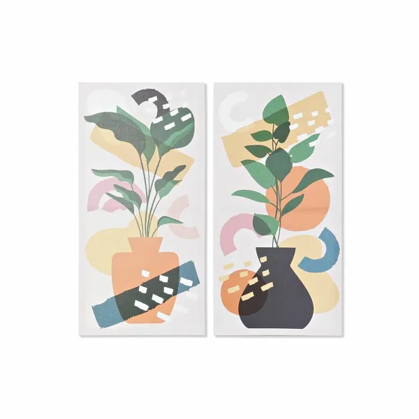 Canvas DKD Home Decor Ciedra Canvas 40 x 2 x 80 cm