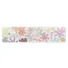 Canvas DKD Home Decor Flowers (60 x 1,8 x 60 cm) (4 Units)