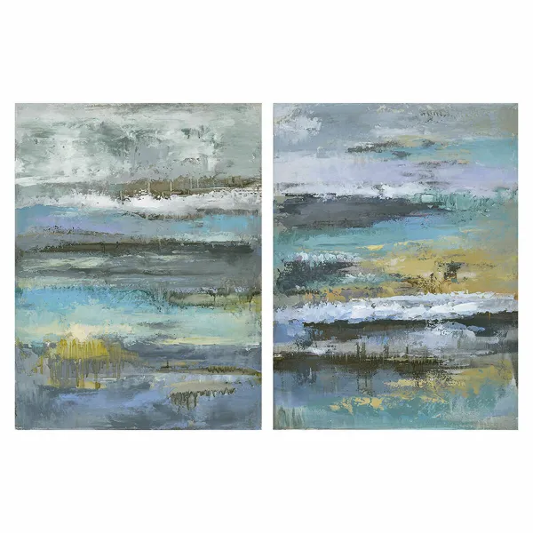 Canvas DKD Home Decor Canvas Koks MDF 60 x 2,5 x 80 cm