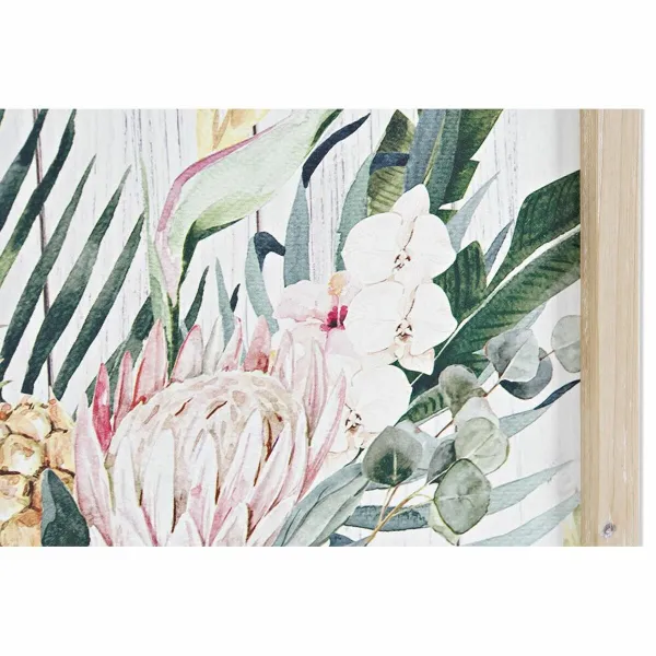 Glezna DKD Home Decor Koks MDF 40 x 1,8 x 60 cm