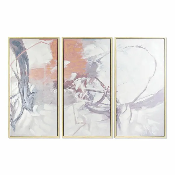 Полотно DKD Home Decor полистирол Полотно 180 x 4 x 120 cm (3 Предметы)