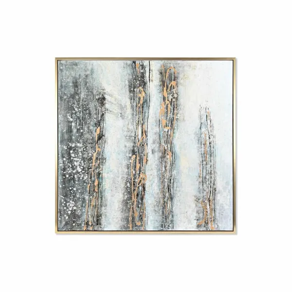 Canvas DKD Home Decor polystyrene Canvas 131 x 4 x 131 cm