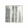 Canvas DKD Home Decor polystyrene Canvas 131 x 4 x 131 cm