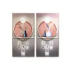 Paveikslas DKD Home Decor Aliuminis Medžio MDF 80 x 3 x 160 cm