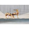 Paveikslas DKD Home Decor Aliuminis Medžio MDF 80 x 3 x 160 cm