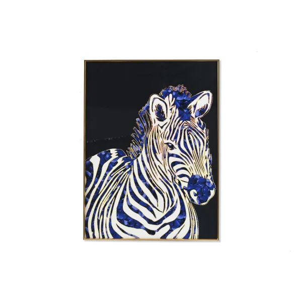 Paveikslas DKD Home Decor Aliuminis Medžio MDF 60 x 3 x 80 cm