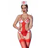 Erotic Costume Chilirose S/M 4 Pieces