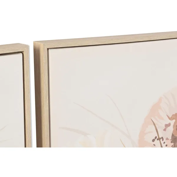 Canvas DKD Home Decor polystyrene Canvas 100 x 4 x 100 cm