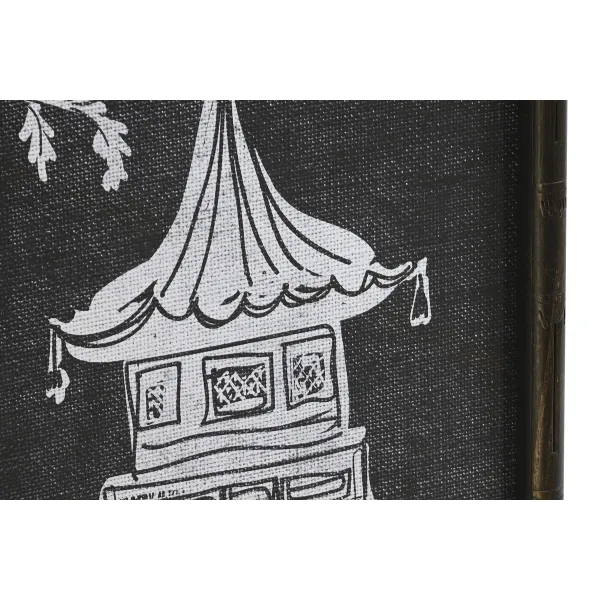 Painting DKD Home Decor Bamboo Crystal 50 x 2,8 x 70 cm