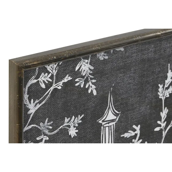 Glezna DKD Home Decor Bambuss Stikls 50 x 2,8 x 70 cm