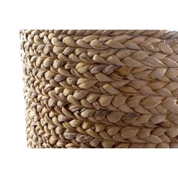 Basket set DKD Home Decor Brown Natural Rushes (2 Pieces)