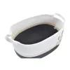 Grozs DKD Home Decor Balts Pelēks Krēmkrāsa 60 x 31 x 25 cm 3 Daudzums