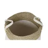 Набор корзин DKD Home Decor Белый Коричневый Натуральное волокно 41 x 41 x 52,5 cm