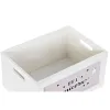 Set of Baskets DKD Home Decor Yellow White Grey Pink Paolownia wood Children's 40 x 30 x 55 cm 5 Pieces (5 Units)