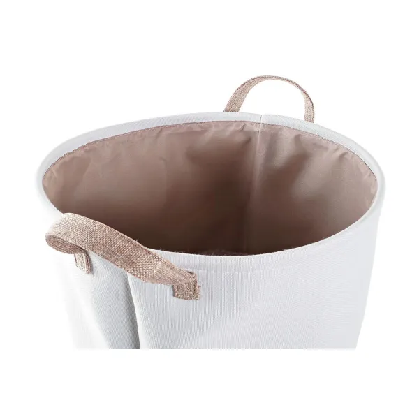 Бельевая корзина DKD Home Decor Серый Розовый полиэстер (39 x 39 x 41 cm) (2 штук)