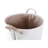Бельевая корзина DKD Home Decor Серый Розовый полиэстер (39 x 39 x 41 cm) (2 штук)