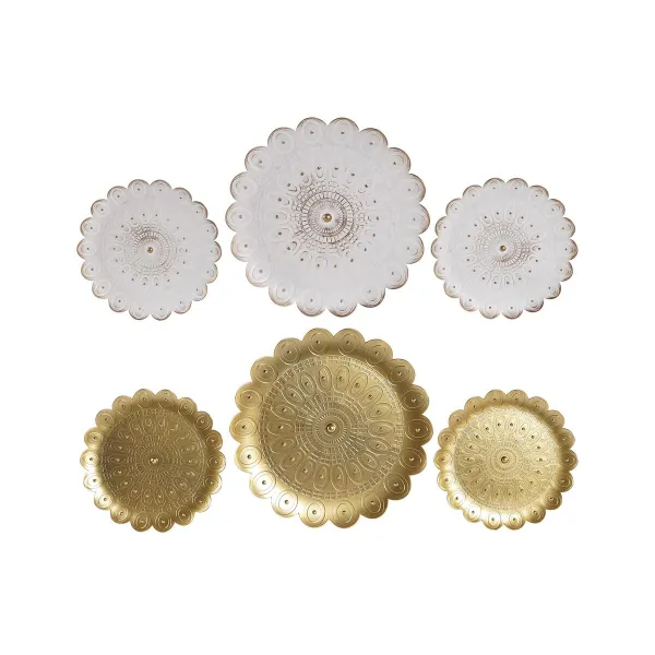 Декоративная фигура DKD Home Decor (2 штук) современный (35 x 2 x 35 cm)
