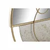 Sienas spogulis DKD Home Decor Balts Bronza Moderns 65 x 7,6 x 76 cm