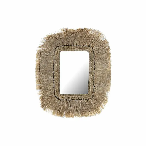 Настенное зеркало DKD Home Decor Натуральный Bali 50 x 2 x 60 cm