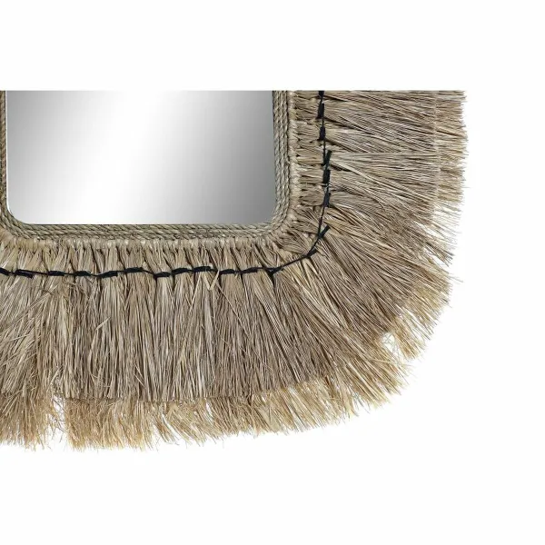 Wall mirror DKD Home Decor Natural Bali 50 x 2 x 60 cm