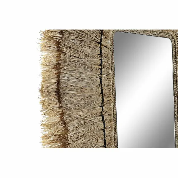 Wall mirror DKD Home Decor Natural Bali 50 x 2 x 60 cm