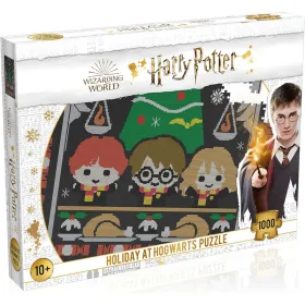Harry Potter - 1000-piece puzzle in a decorative box (Holidays at Hogwarts)